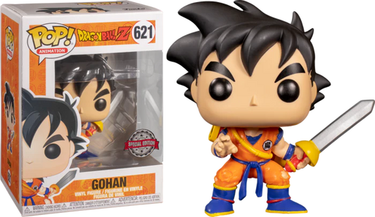 Dragon Ball Z - Young Gohan with Sword