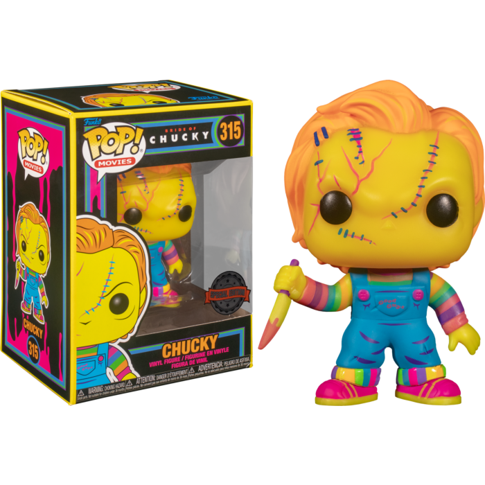 Bride of Chucky - Chucky Blacklight Pop! Vinyl Figure