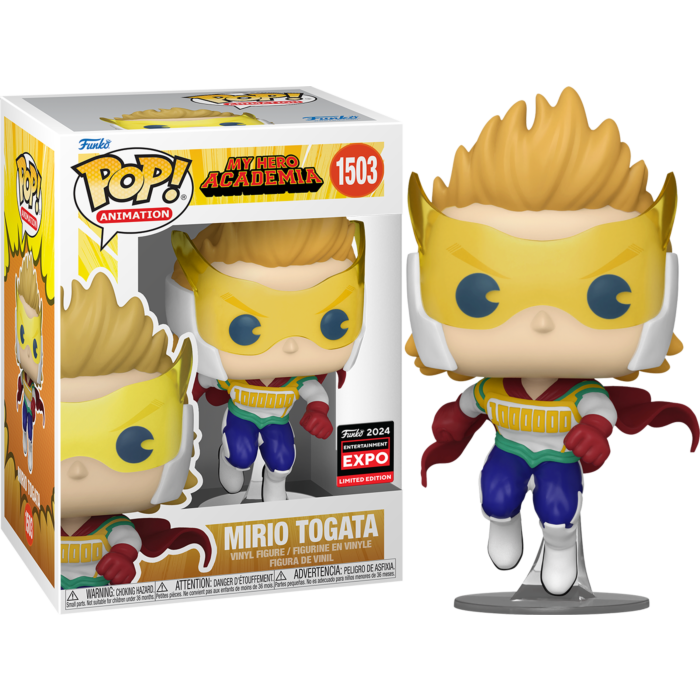 My Hero Academia - Mirio Togata Pop! Vinyl (2024 Entertainment Expo Convention Exclusive)