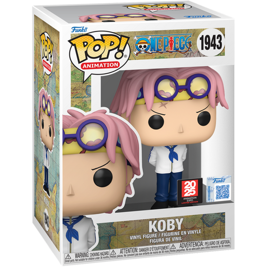One Piece - Koby Pop! Vinyl Figure (2025 Animation Expo Convention Exclusive)