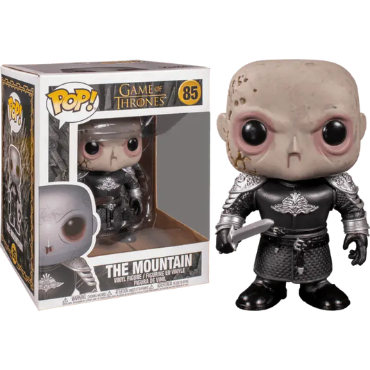 Game of Thrones - The Mountain Unmasked 6" Super-Sized Pop! Vinyl