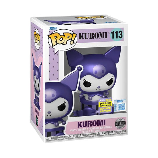 Hello Kitty - Kuromi Purple Metallic SDCC 2025 Exclusive Pop! Vinyl