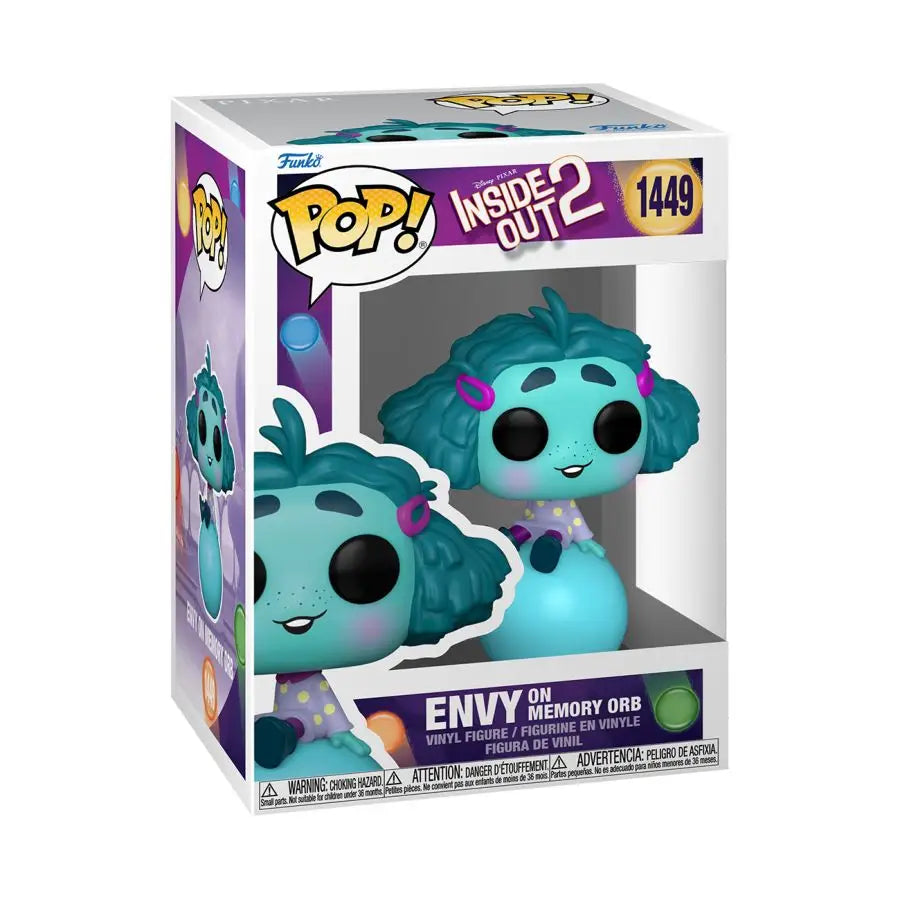 Inside Out 2 - Envy on Memory Orb Pop! Vinyl
