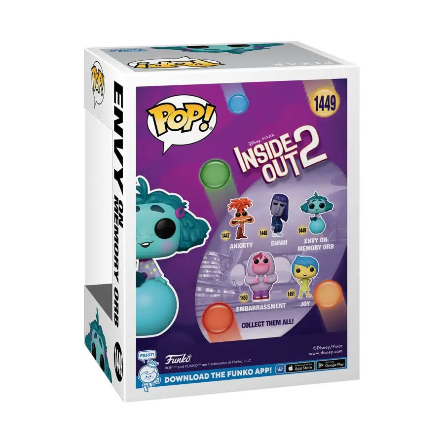 Inside Out 2 - Envy on Memory Orb Pop! Vinyl