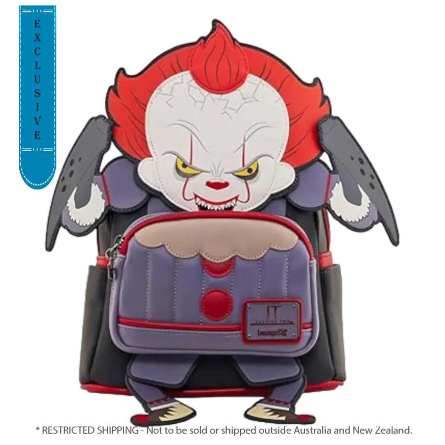 It (2017) - Pennywise US Exclusive Cosplay Mini Backpack
