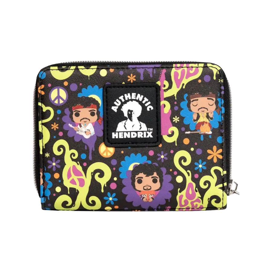 Jimi Hendrix - Love & Flowers Purse