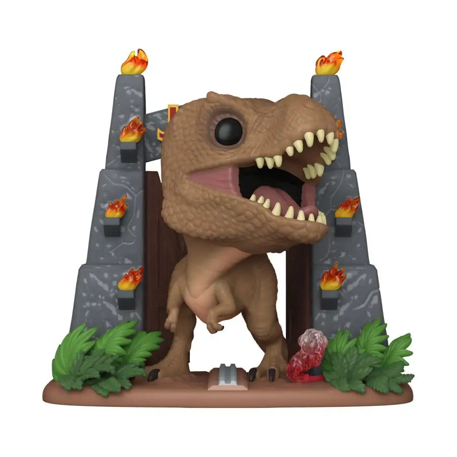 Jurassic Park - Tyrannosaurus Rex (with Gates) US Exclusive Pop! Deluxe