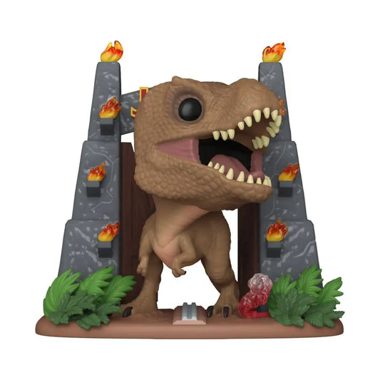 Jurassic Park - Tyrannosaurus Rex (with Gates) US Exclusive Pop! Deluxe