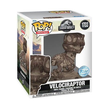Jurassic Park - Velociraptor Fossil US Exclusive 6" Pop! Vinyl