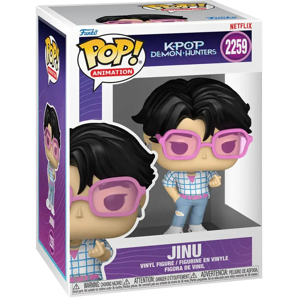 K-Pop Demon Hunters Jinu Funko Pop! Vinyl