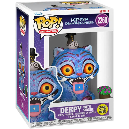 K-Pop Demon Hunters Tiger with Bird Glow-in-the-Dark Funko Pop! Vinyl