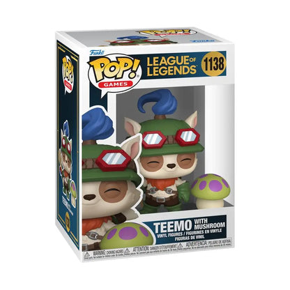 League of Legends - Teemo with Mushroom Pop! Vinyl