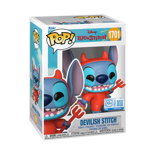 Lilo & Stitch - Stitch as Devil US Exclusive Pop! Vinyl - POP!! Disney