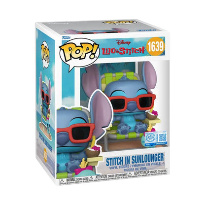 Lilo & Stitch - Stitch in Sunlounger US Exclusive Pop! Premium