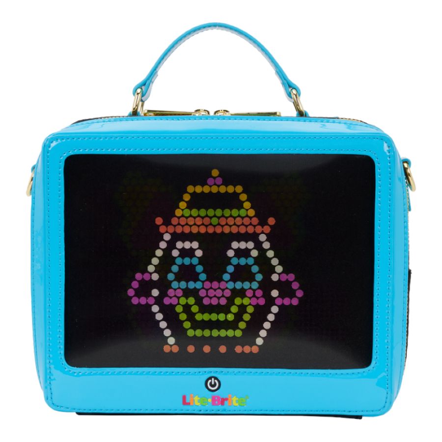 Lite Brite - Lenticular Glow Crossbody Bag with Coin Bag - wallets/bags