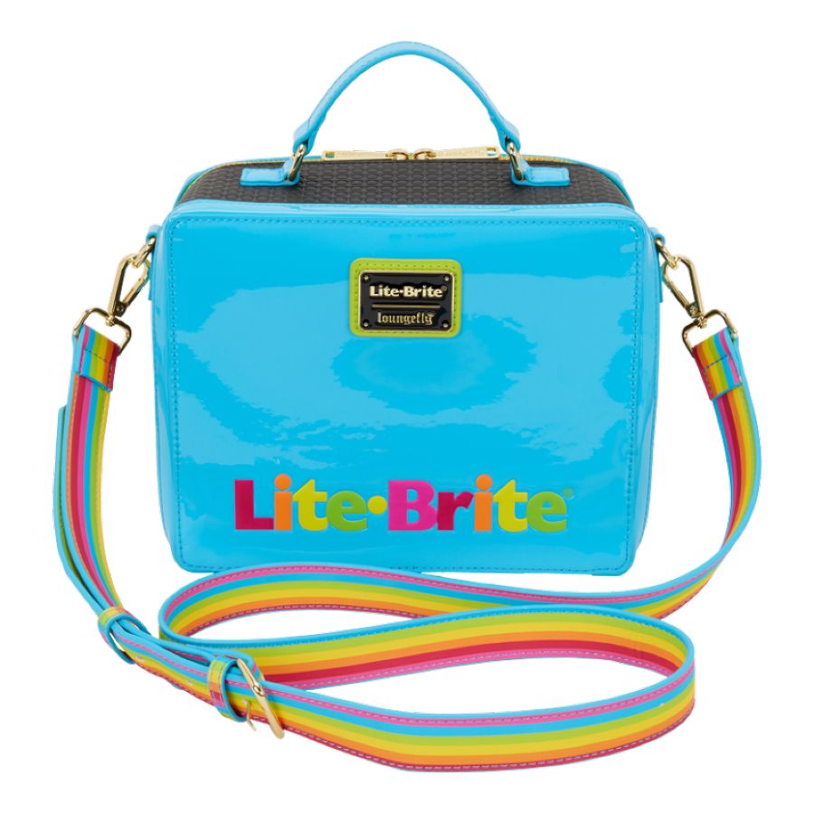 Lite Brite - Lenticular Glow Crossbody Bag with Coin Bag - wallets/bags