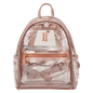 Loungefly - Clear Floral Mini Backpack