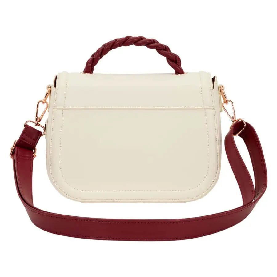 Loungefly - Cream & Red Floral Crossbody Bag