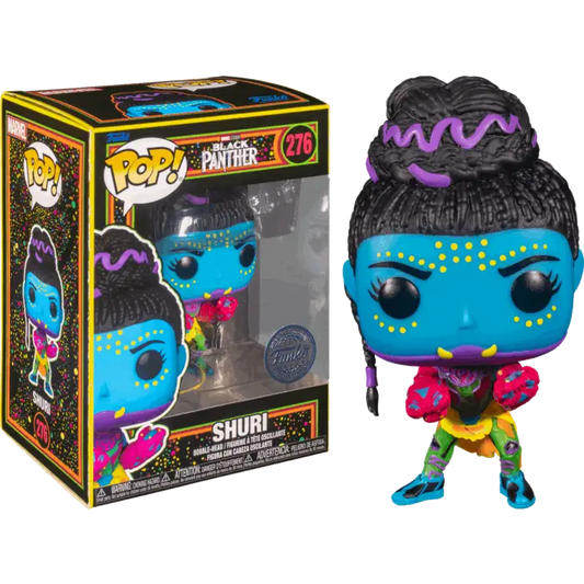 Marvel: Black Panther (2018) - Shuri Blacklight Pop! Vinyl