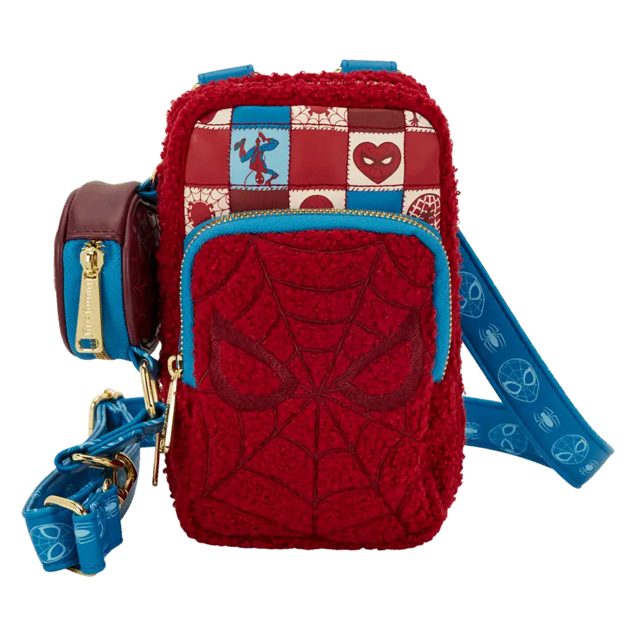 Marvel Comics - Spider-Man Cell Phone Crossbody Bag with Coin Bag