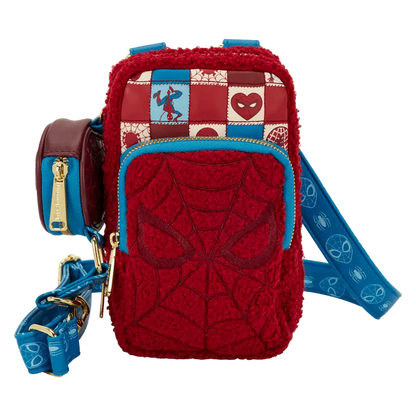 Marvel Comics - Spider-Man Cell Phone Crossbody Bag with Coin Bag