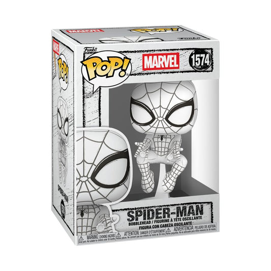 Marvel: Sketched - Spider-Man Pop! Vinyl - Marvel