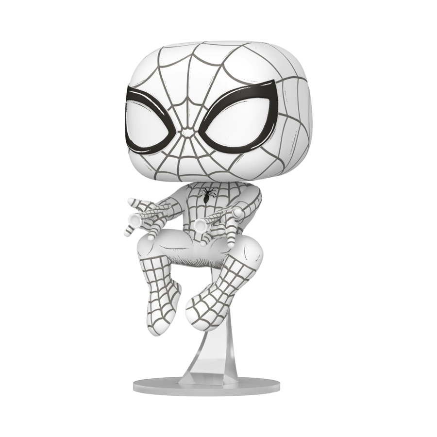 Marvel: Sketched - Spider-Man Pop! Vinyl - Marvel