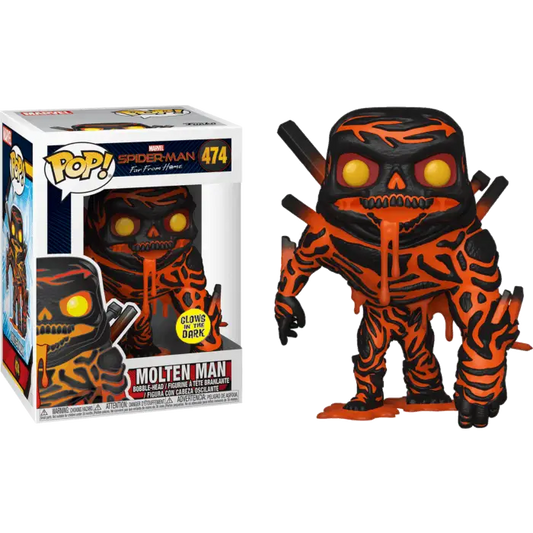 Marvel: Spider-Man: Far From Home - Molten Man Glow in the Dark Pop! Vinyl