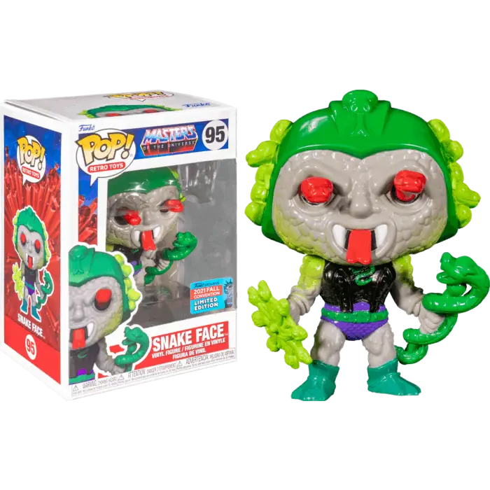 Masters of the Universe - Snake Face Pop! Vinyl Figure (2021 Fall Convention Exclusive)