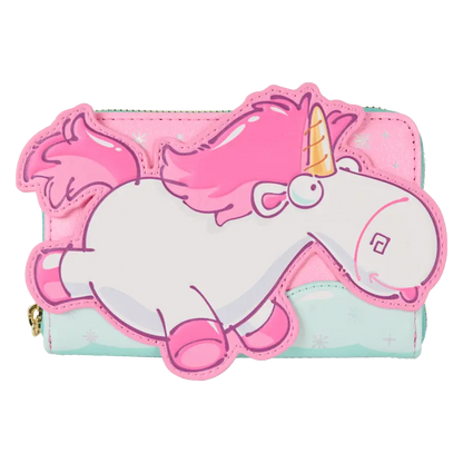 Minions - Fluffy Unicorn Zip Around Wallet
