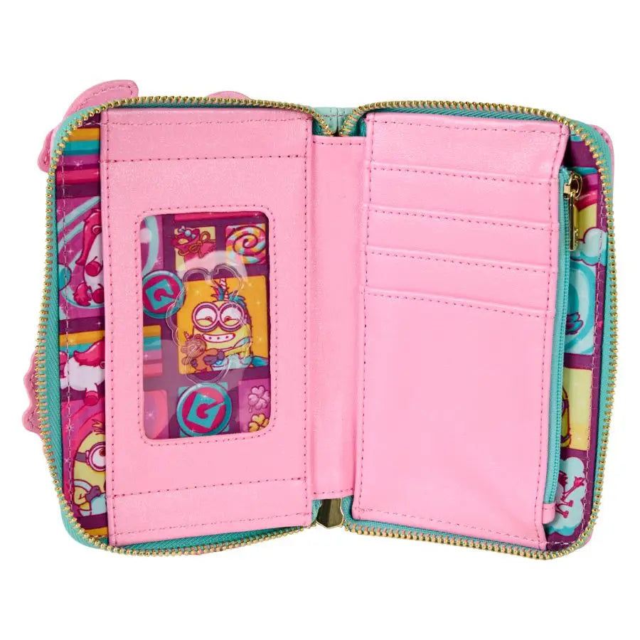 Minions - Fluffy Unicorn Zip Around Wallet