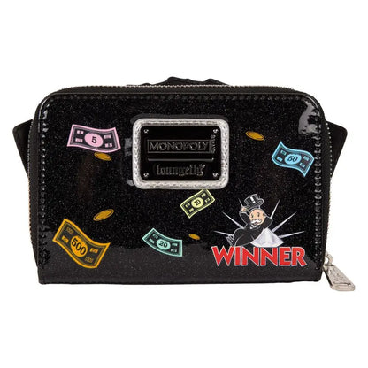 Monopoly 90th - Money Glitter Zip Around Wallet