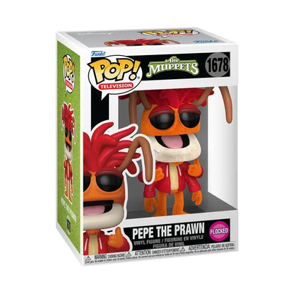 Muppets - Pepe the Prawn (Flocked) Pop! Vinyl