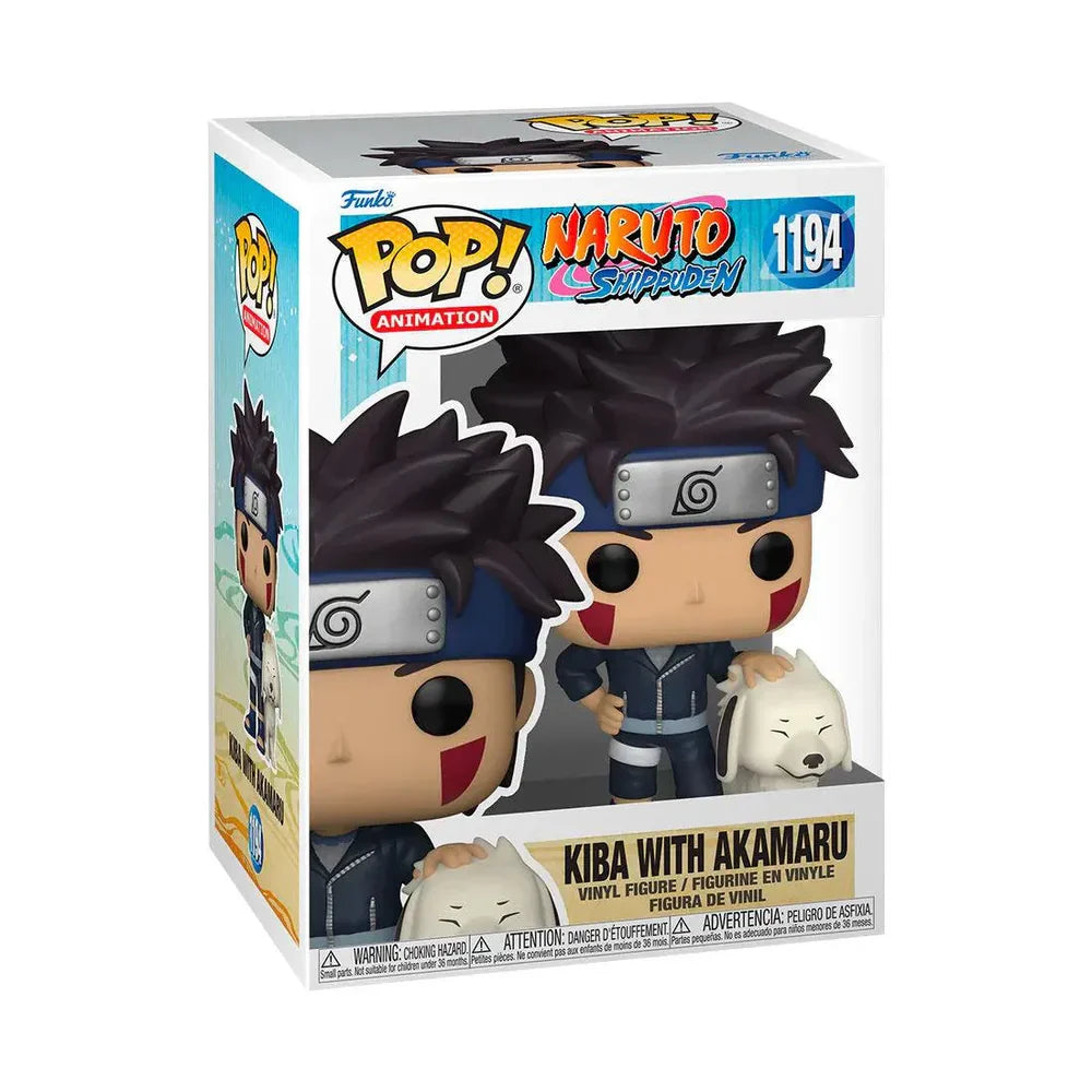 Naruto - Kiba with Akamaru Pop! Vinyl - Animation