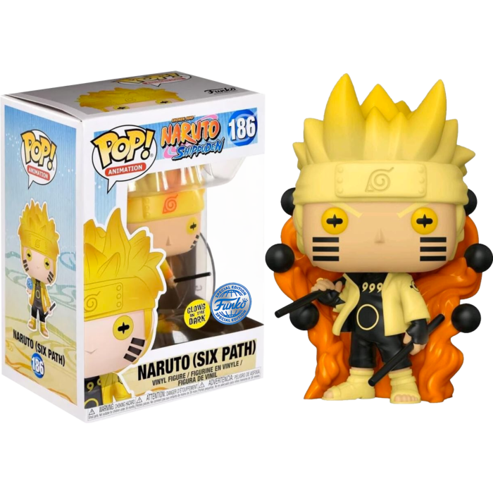 Naruto: Shippuden - Naruto Six Path Sage Mode Glow in the Dark Pop! Vinyl - Animation