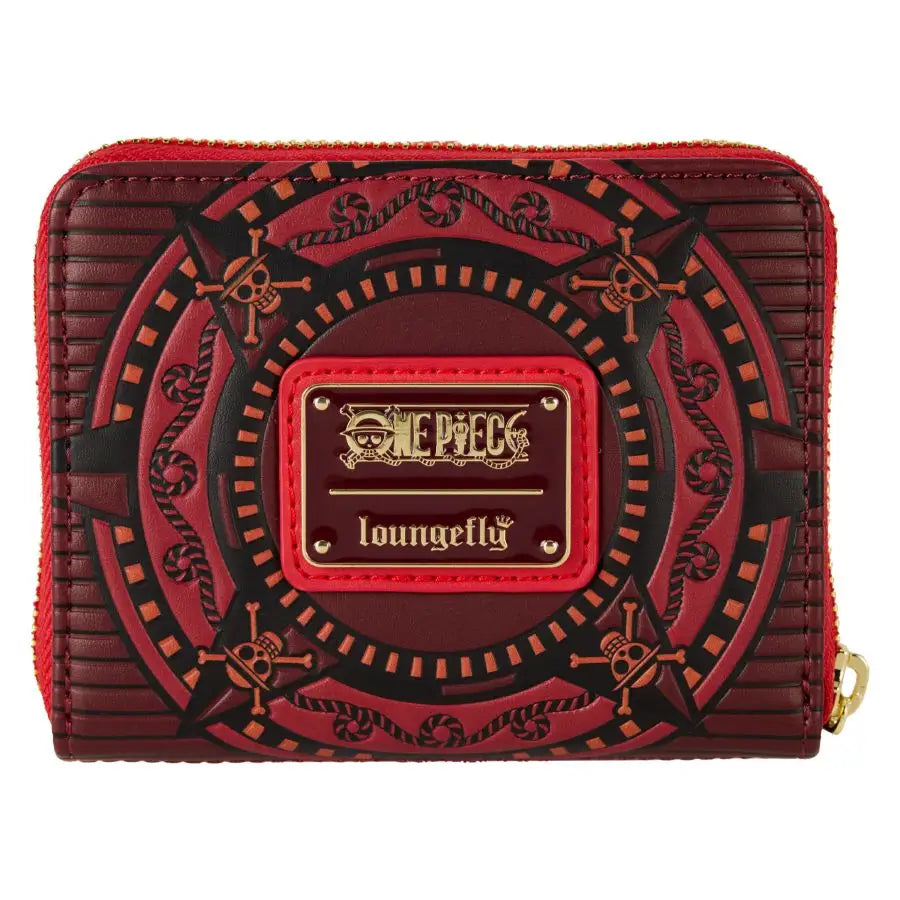 One Piece - Luffy Compass Zip Around Wallet