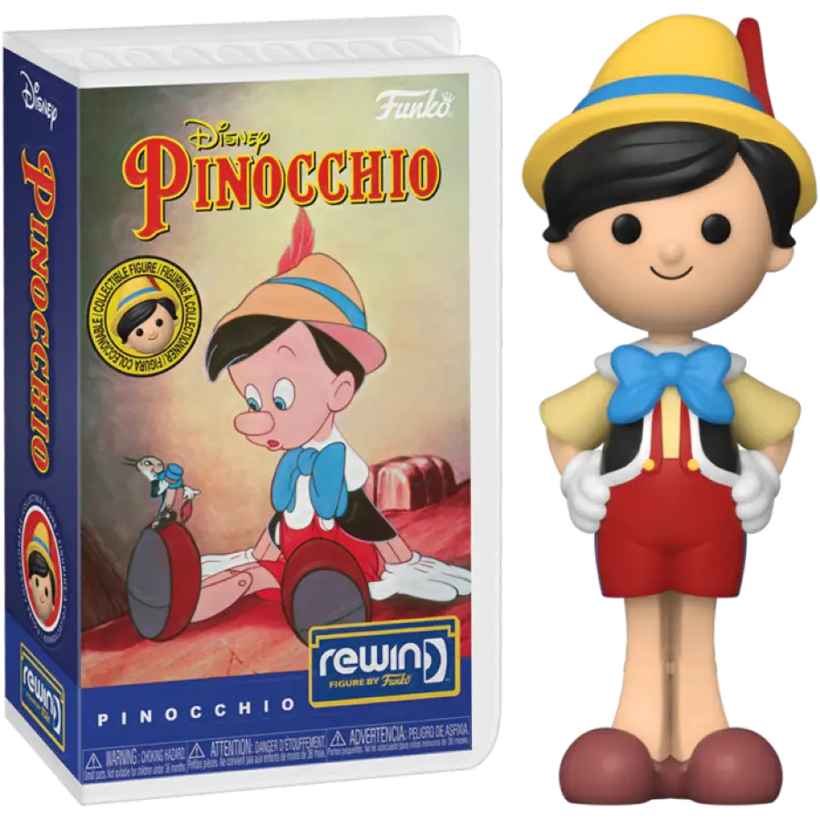 Pinocchio (1940) - Pinocchio US Exclusive Rewind Figure
