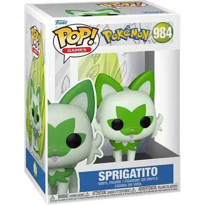 Pokemon Sprigatito Funko Pop! Vinyl Figure #984 - Storybook Swag