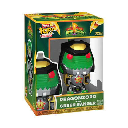 Power Rangers - Green Ranger w/Megazord Bitty Pop! Bot - POP! TV / Movies/Celebrity/Sports