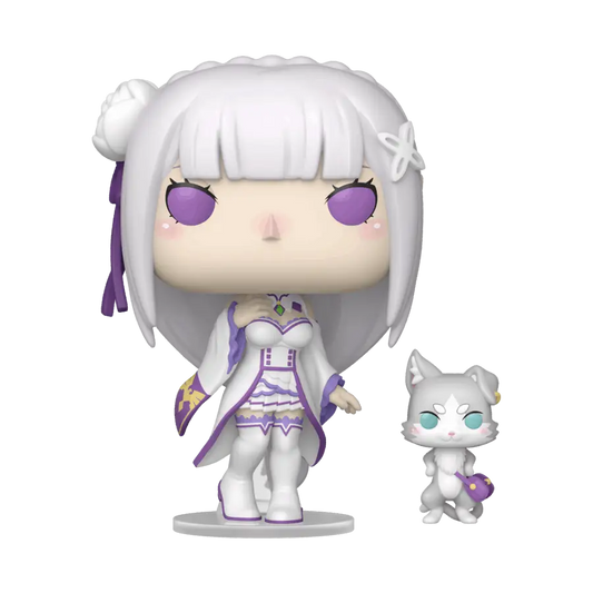 Re:Zero - Starting Life in Another World - Emilia & Puck Pop! Vinyl