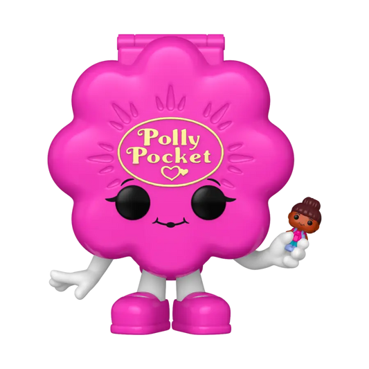 Retro Toys: Polly Pocket - Flower Shell (Pink) Pop! Vinyl