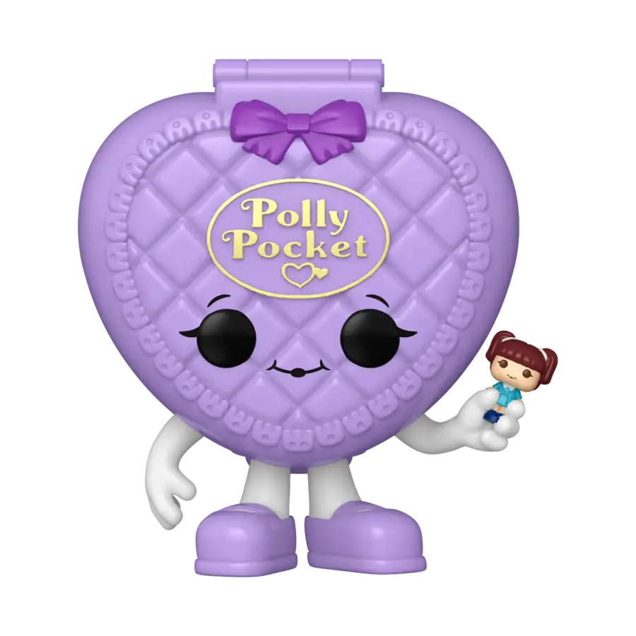 Retro Toys: Polly Pocket - Heart Shell (Purple) Pop! Vinyl