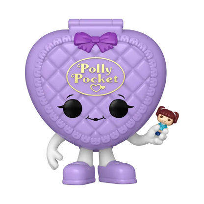 Retro Toys: Polly Pocket - Heart Shell (Purple) Pop! Vinyl