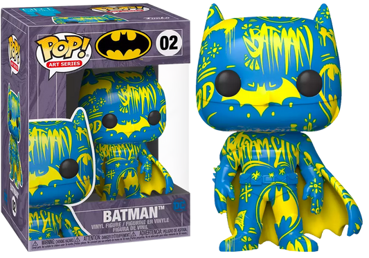 Batman Blue and Yellow Art Series