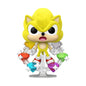 Sonic - Super Sonic with Emeralds US Exclusive Flocked Pop! Vinyl