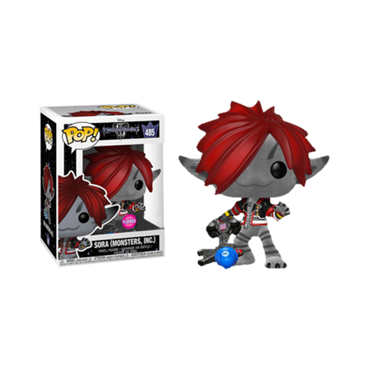 Disney - Kingdom Hearts 3 - Sora Monster's Inc. Flocked Pop! Vinyl Figure