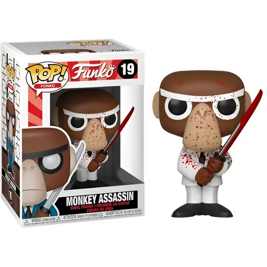 Spastik Plastik - Monkey Assassin Blood Splatter Pop! Vinyl