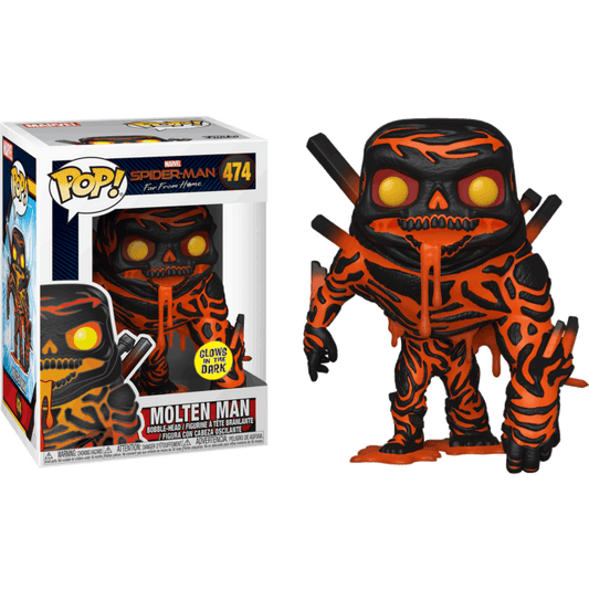 Marvel: Spider-Man: Far From Home - Molten Man Glow in the Dark Pop! Vinyl