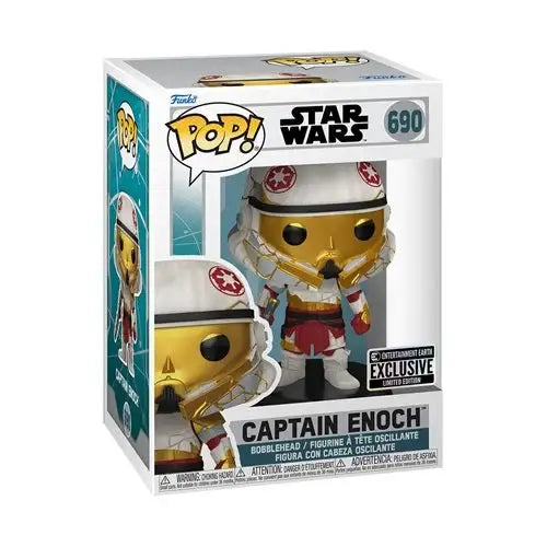Star Wars: Ahsoka- Captain Enoch Funko Pop! Vinyl Figure #690 - Entertainment Earth Exclusive - Storybook Swag
