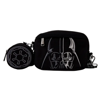 Star Wars - Darth Vader Canvas Sling Crossbody Bag with Coin Bag